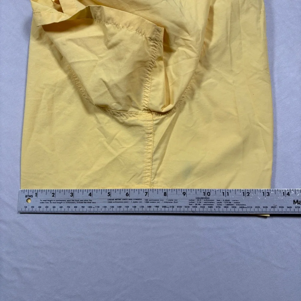 Polo Ralph‎ Lauren Swim Trunks Mens Medium Yellow Nylon Mesh Lined Pony Logo